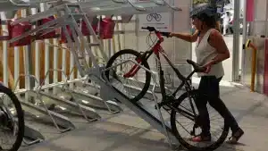 Aparcamiento de Bicis de Doble Altura Rack